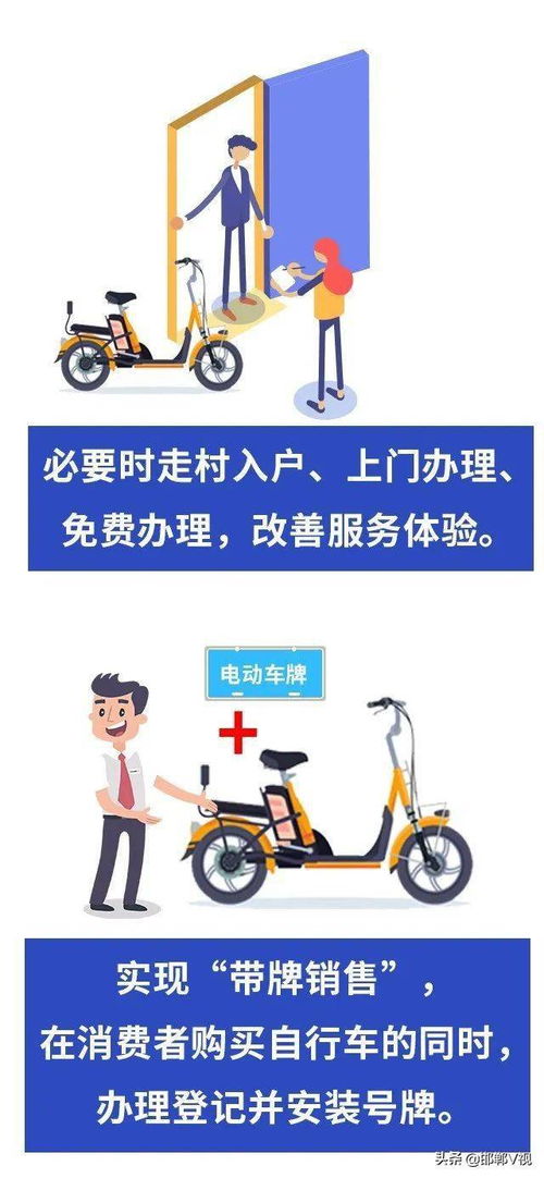 邯鄲市電動(dòng)自行車登記上牌全攻略 資料、流程與銷售點(diǎn)須知